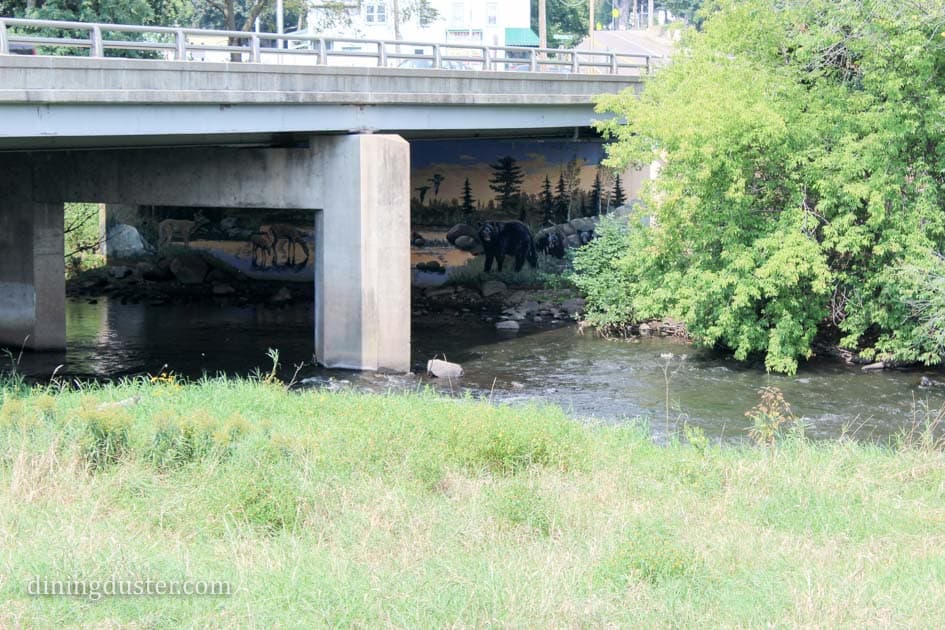 bridge at Leinenkugel's Brewery
